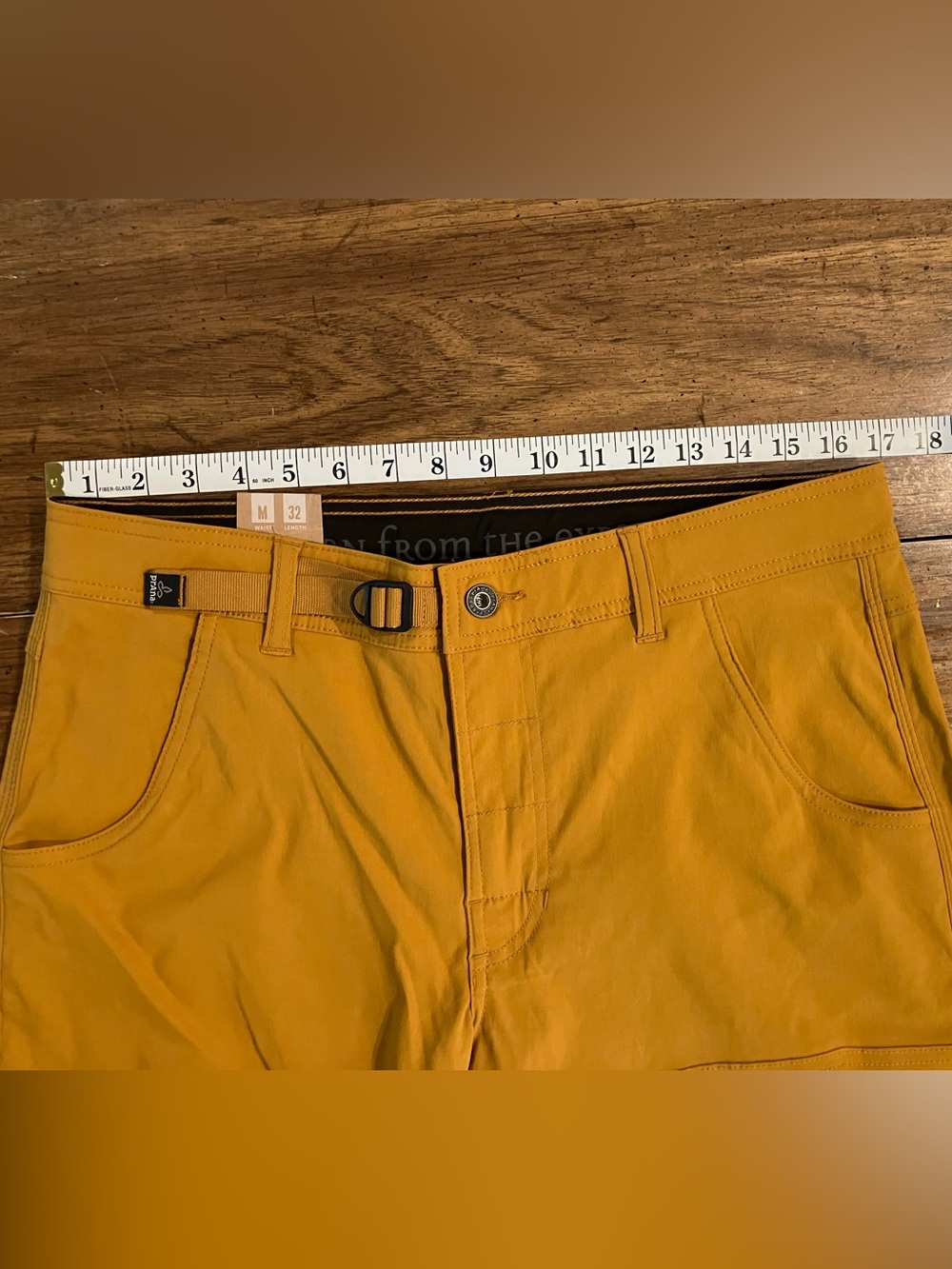Prana Stretch Zion Convertible Zip Off Cargo Pants Mens M 34x32 Quick Dry Vented - Picture 12 of 16